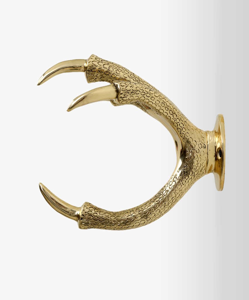 CLAW HOSE HOLDER GOLD