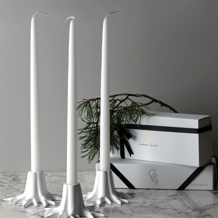 CANDLE HOLDER “MINI ROOT” – CRÉME WHITE